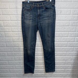 Rag and Bone Dark Wash Skinny Jeans 10 inch Dre size 28 (6)
